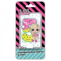Свеча для торта ND Play L.O.L. Surprise! Парафиновая с героем