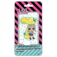 Свеча для торта ND Play L.O.L. Surprise! Парафиновая с героем
