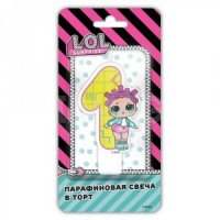 Свеча для торта ND Play L.O.L. Surprise! Парафиновая с героем