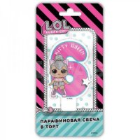 Свеча для торта ND Play L.O.L. Surprise! Парафиновая с героем