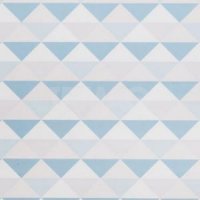 Штора рулонная Arttex Decofest Принт Треугольники бирюзовый