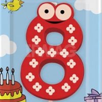 Свечи для торта Paterra Детские (1 шт)