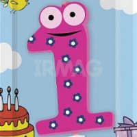 Свечи для торта Paterra Детские (1 шт)