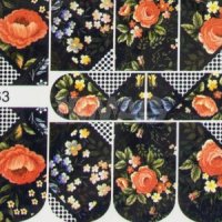 Стикеры для дизайна ногтей Формула Nail Sticker Art (9 х 11 см)