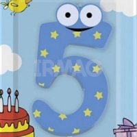 Свечи для торта Paterra Детские (1 шт)