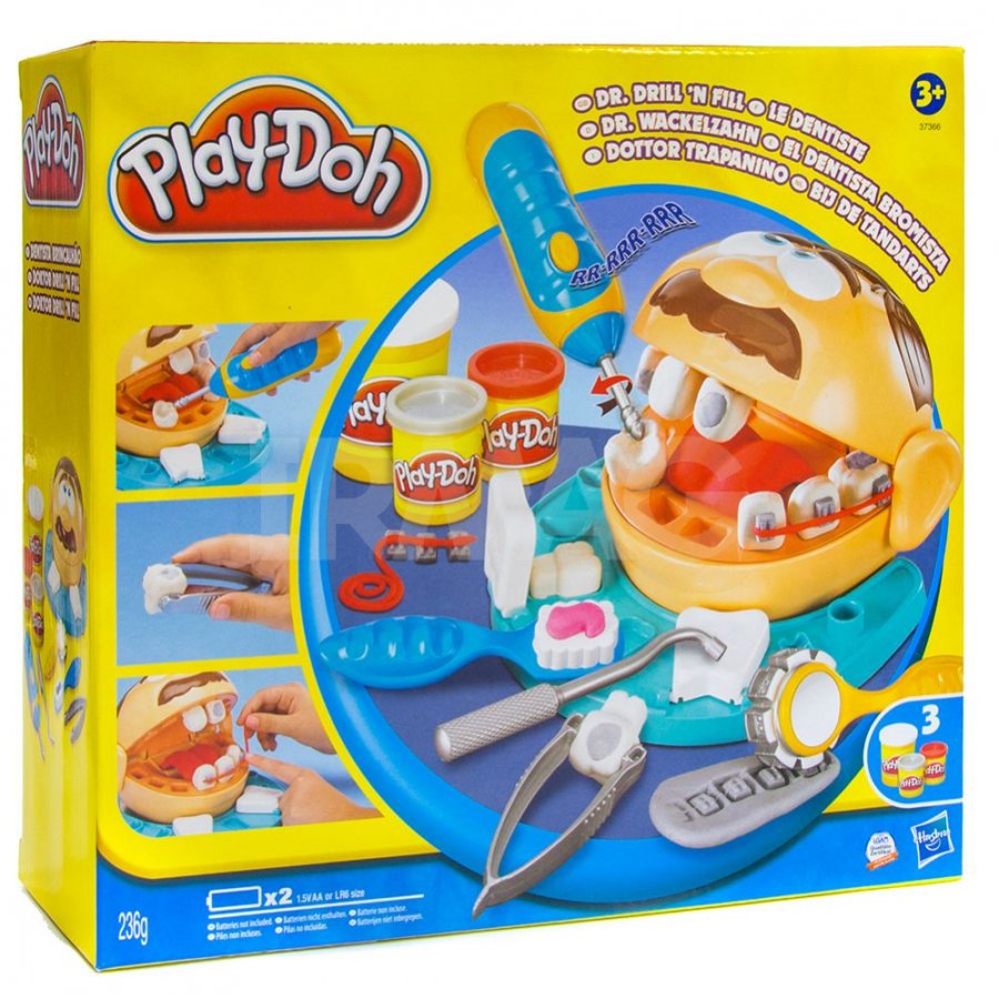 Набор для лепки Play-Doh Мистер Зубастик от 3 лет - IRMAG.RU