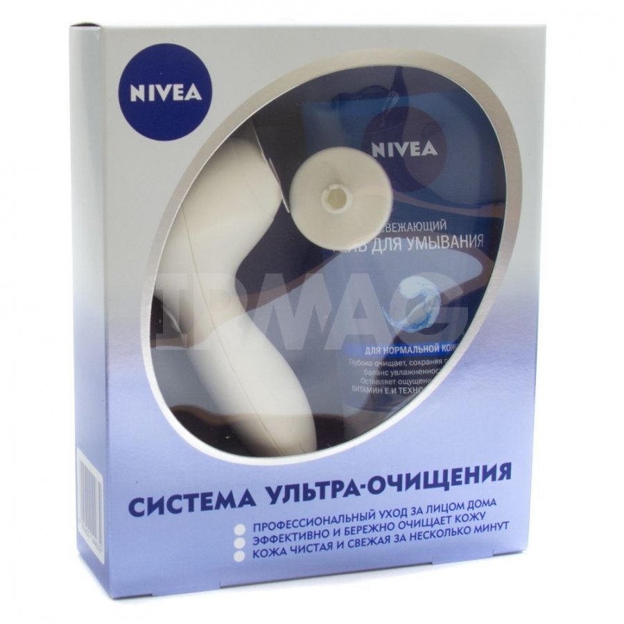 Набор Nivea Ультра-очищение (гель для умывания + щетка для лица) - IRMAG.RU