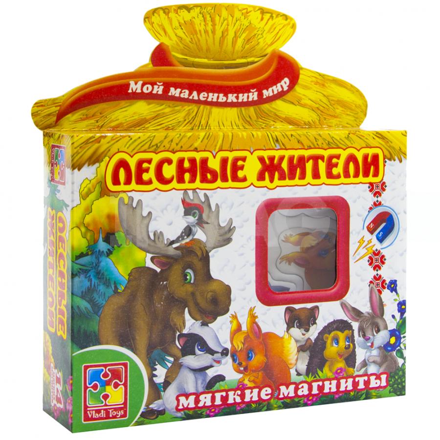 Игра на магнитах Vladi Toys Лесные жители от 3 лет - IRMAG.RU