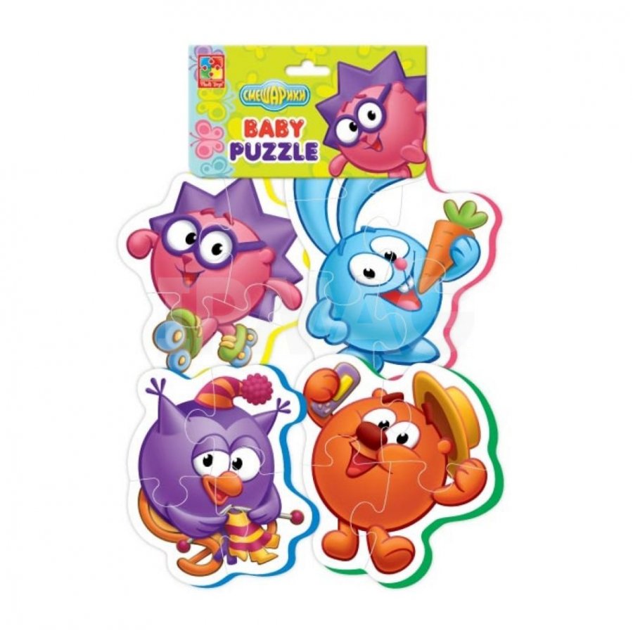 Пазлы мягкие Vladi Toys Baby Puzzle Смешарики от 2 лет - IRMAG.RU