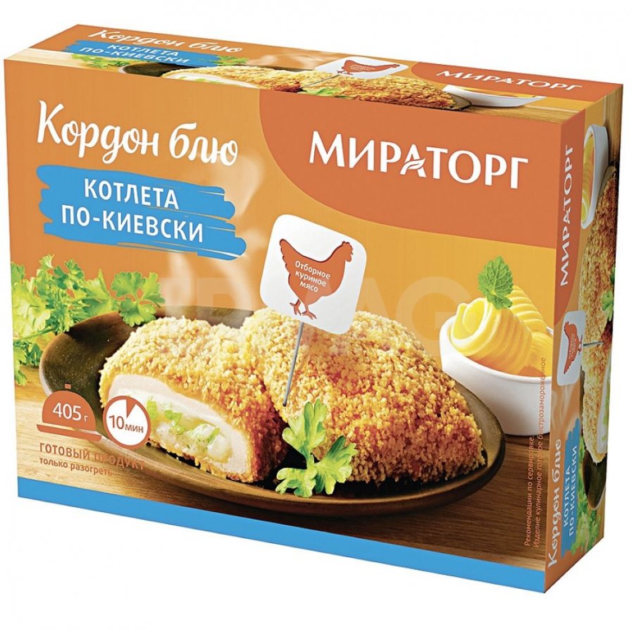 Котлеты Мираторг по-Киевски (405 г) - IRMAG.RU