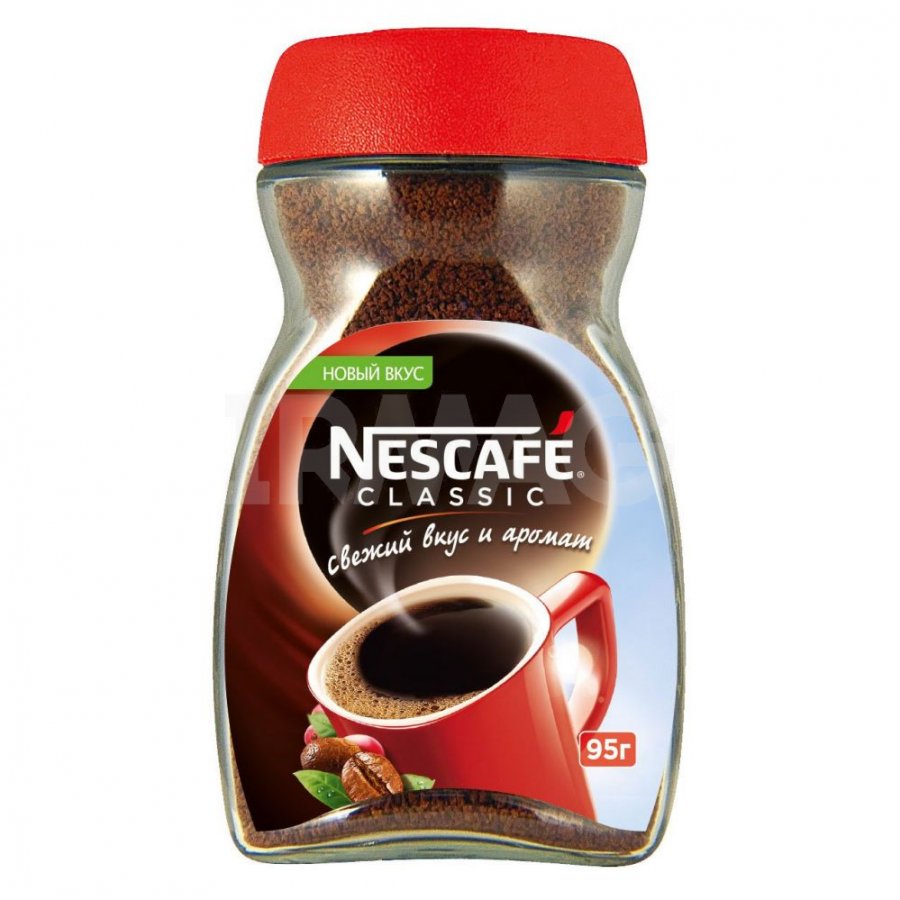 Кофе растворимый Nescafe Classic (95 г) - IRMAG.RU