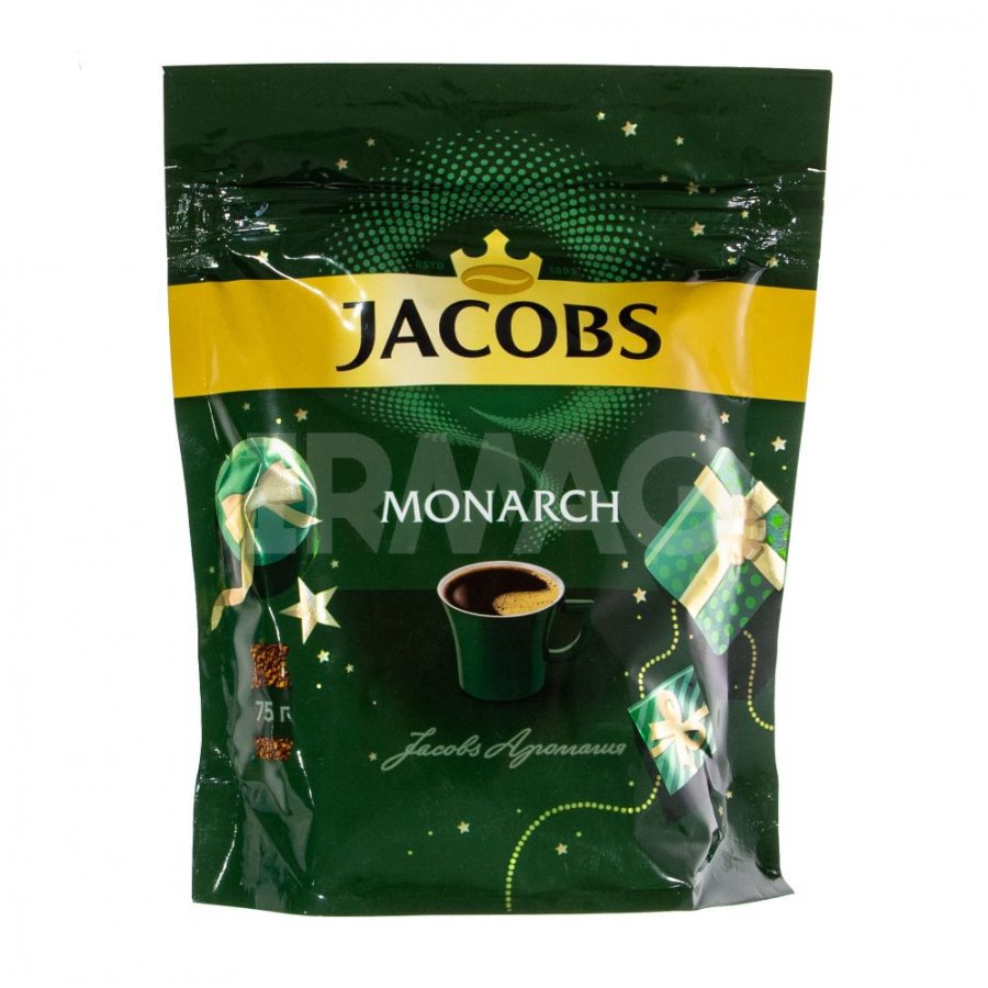 Кофе якобс монарх. Jacobs Монарх кофе 75г пакет. Кофе Якобс Монарх 75 г Якобс Монарх. Кофе Jacobs Monarch, 75г. Кофе /75гр/ Якобс Монарх растворимый пакет.