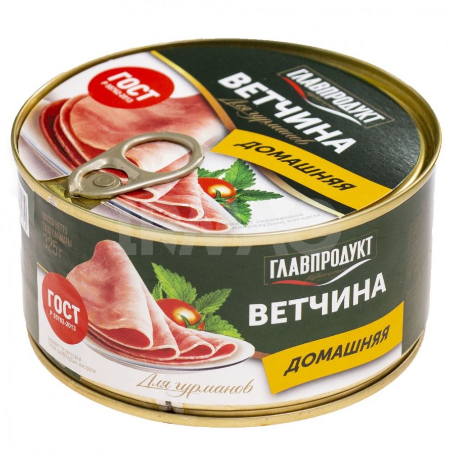 Ветчина Главпродукт Домашняя (325 г) - IRMAG.RU