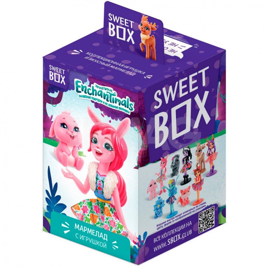 Мармелад с игрушкой SweetBox Enchantimals (10 г) - IRMAG.RU