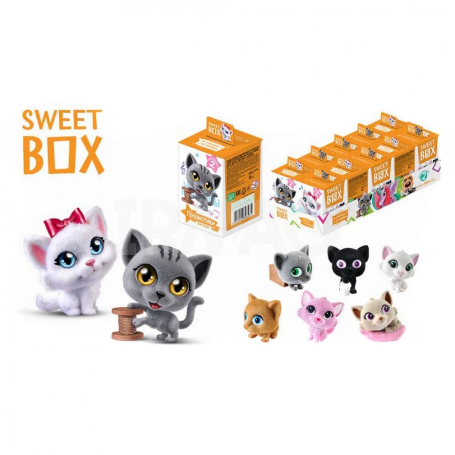 Мармелад с игрушкой SweetBox Пушистики Кэттаун (10 г) - IRMAG.RU