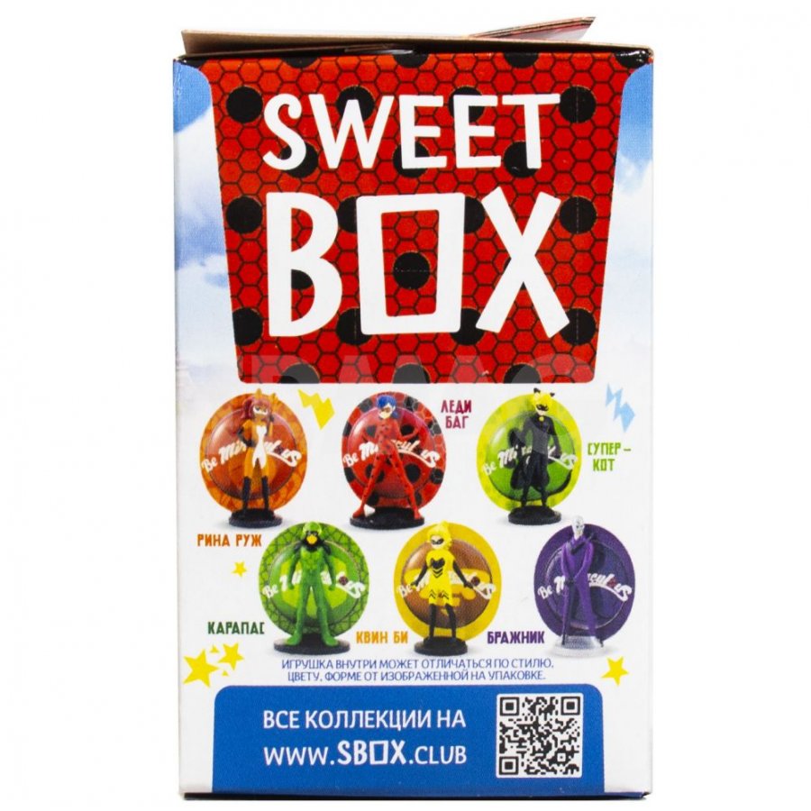 Мармелад с игрушкой SweetBox Леди Баг (10 г) - IRMAG.RU