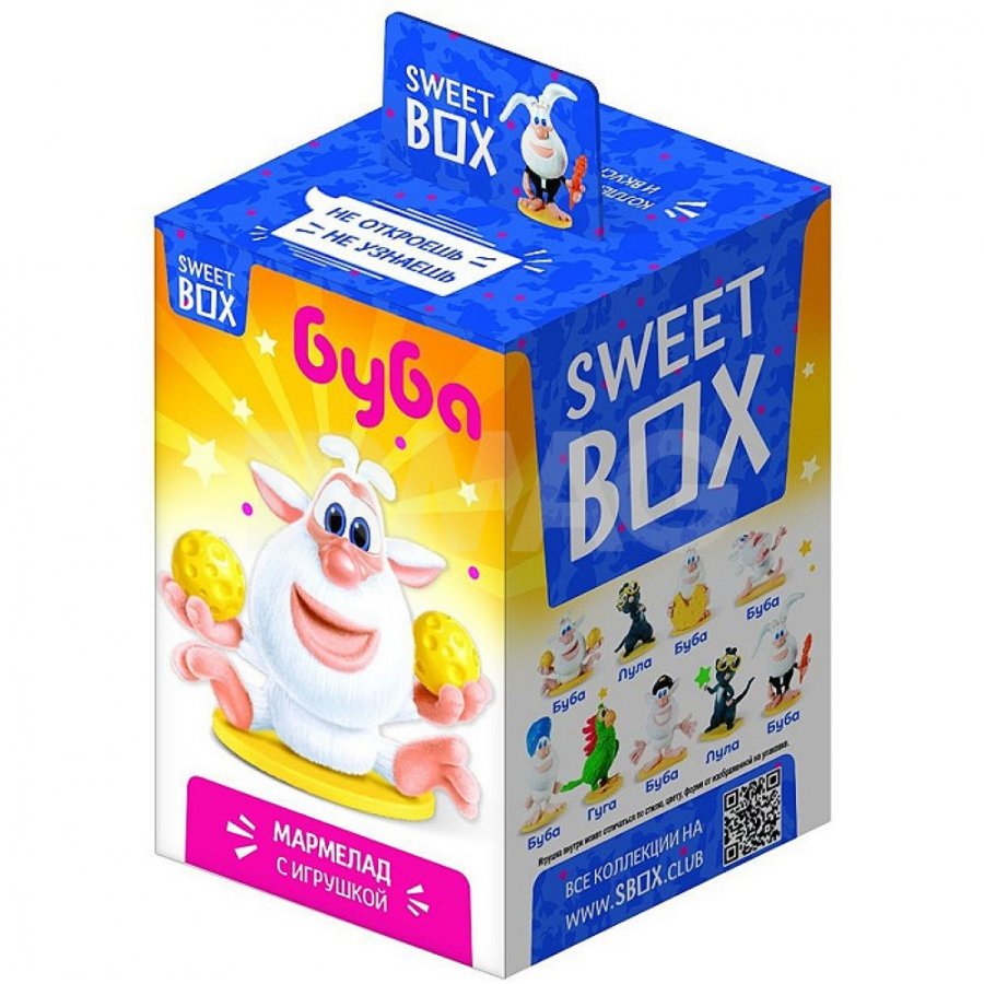 Мармелад с игрушкой SweetBox Буба (10 г) - IRMAG.RU