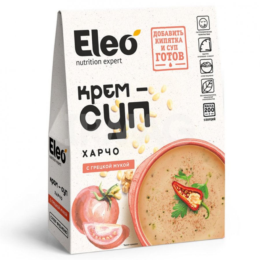 Крем-суп Eleo с грецкой мукой Харчо (200 г) - IRMAG.RU