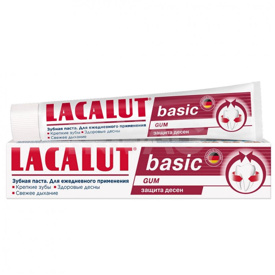 Зубная паста Lacalut Basic Gum (75 г)