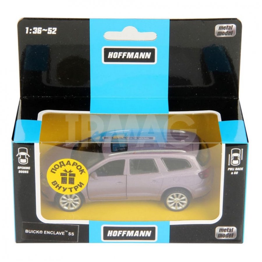 Машина Hoffmann Buick Enclave Серебристо-розовый 1:43 - IRMAG.RU