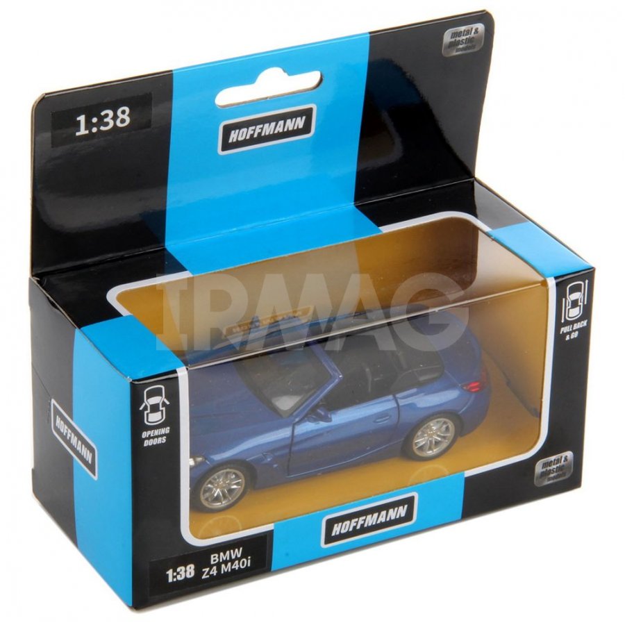 Машина Hoffmann BMW Z4M40I Синяя 1:38 - IRMAG.RU