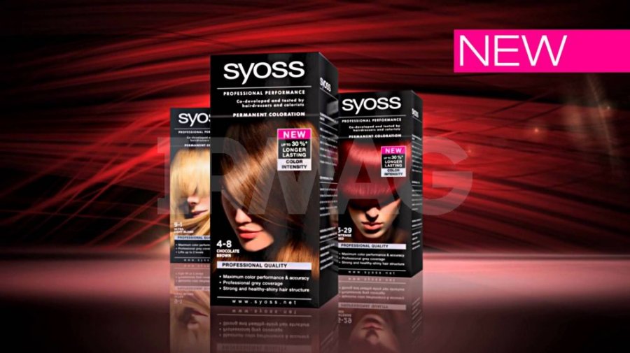 Срок годности краски для волос syoss