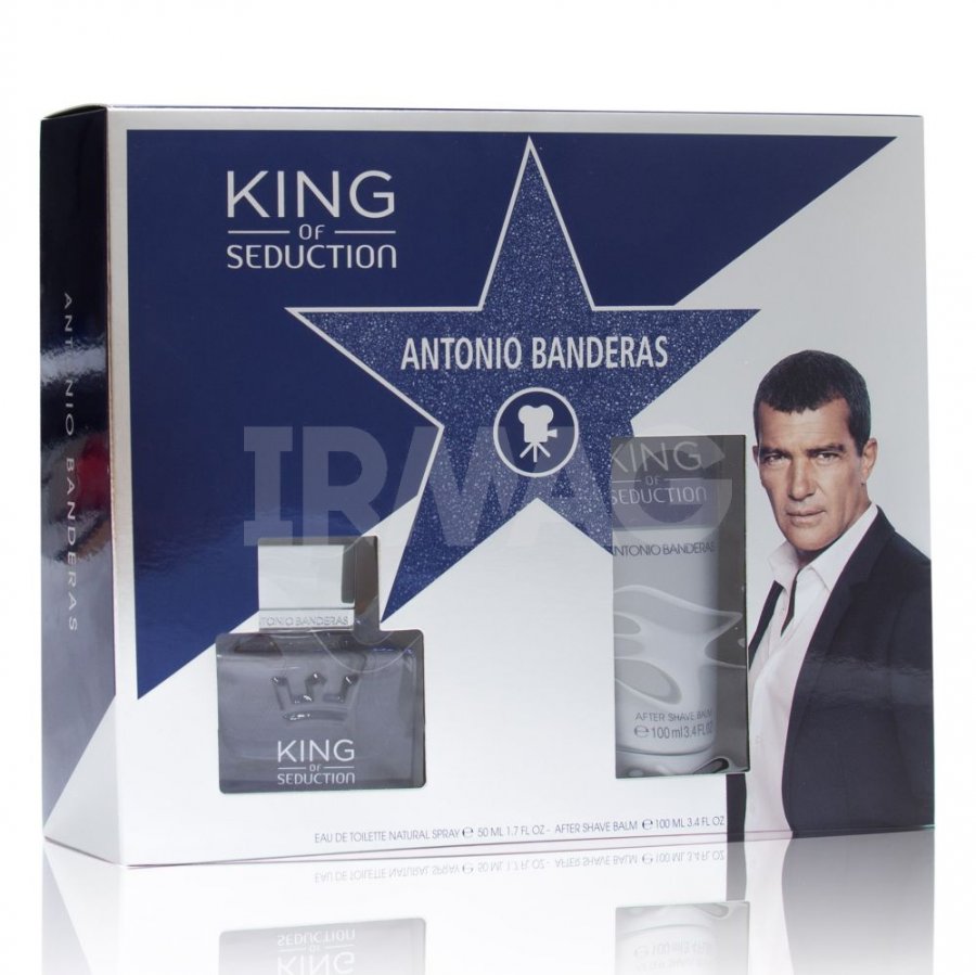 Antonio banderas king отзывы. Antonio Banderas King of Seduction absolute. Крем после бритья Антонио Бандерас. Парфюм Шейк Антонио Бандерас Кинг номер.