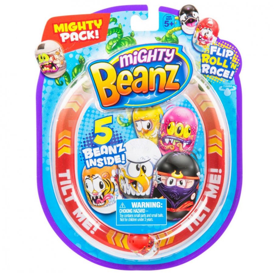 Набор игровой Mighty Beanz 5 бобов блистер 5+ - IRMAG.RU