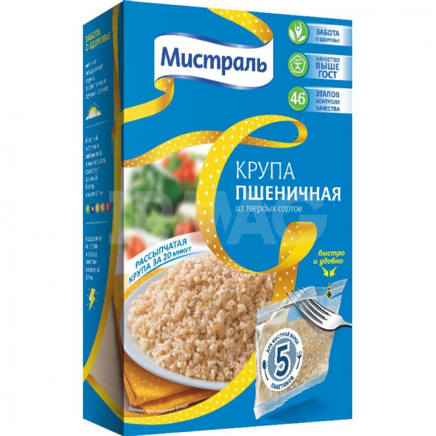 Мистраль Крупа пшеничная 400 г