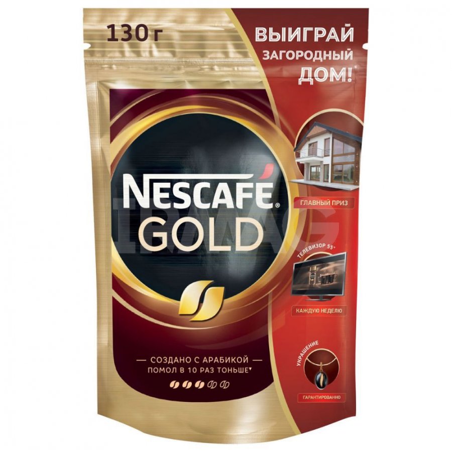 Кофе растворимый Nescafe Gold (130 г) - IRMAG.RU