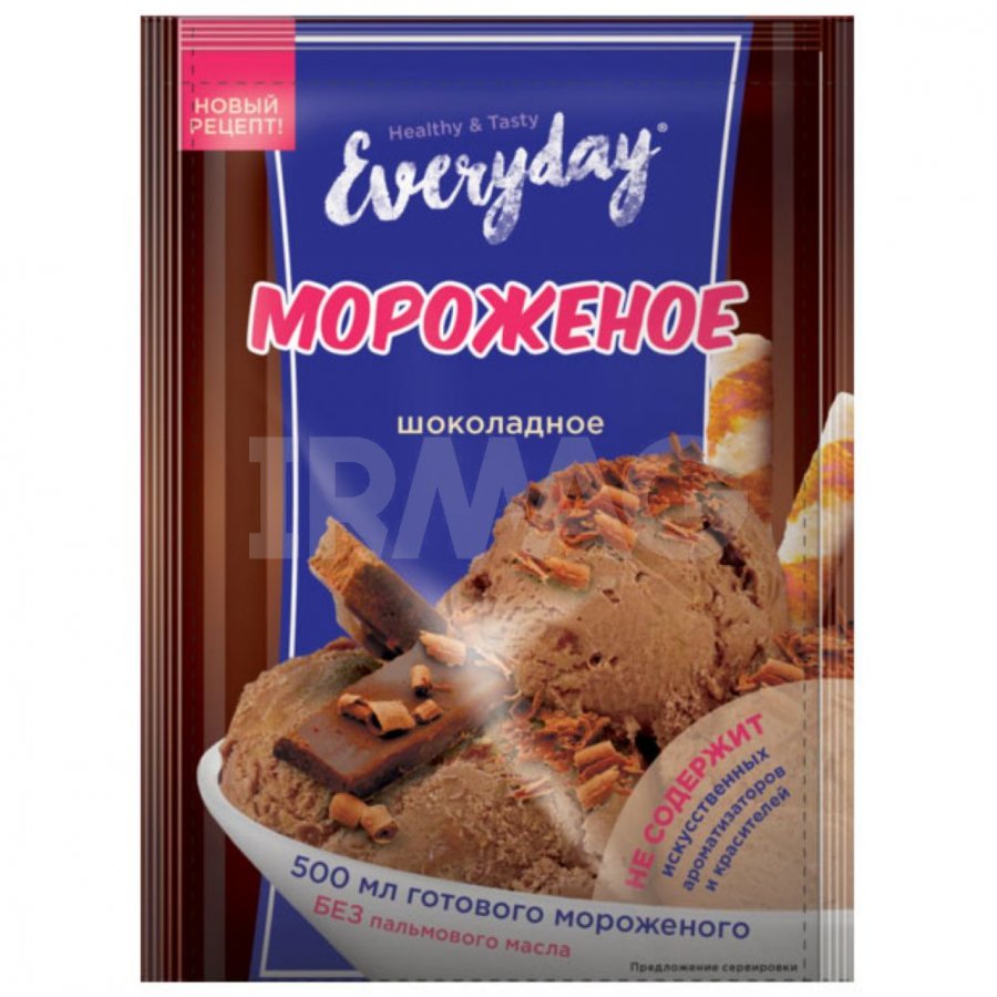 Смесь для приготовления мороженого Everyday Шоколад (55 г) - IRMAG.RU