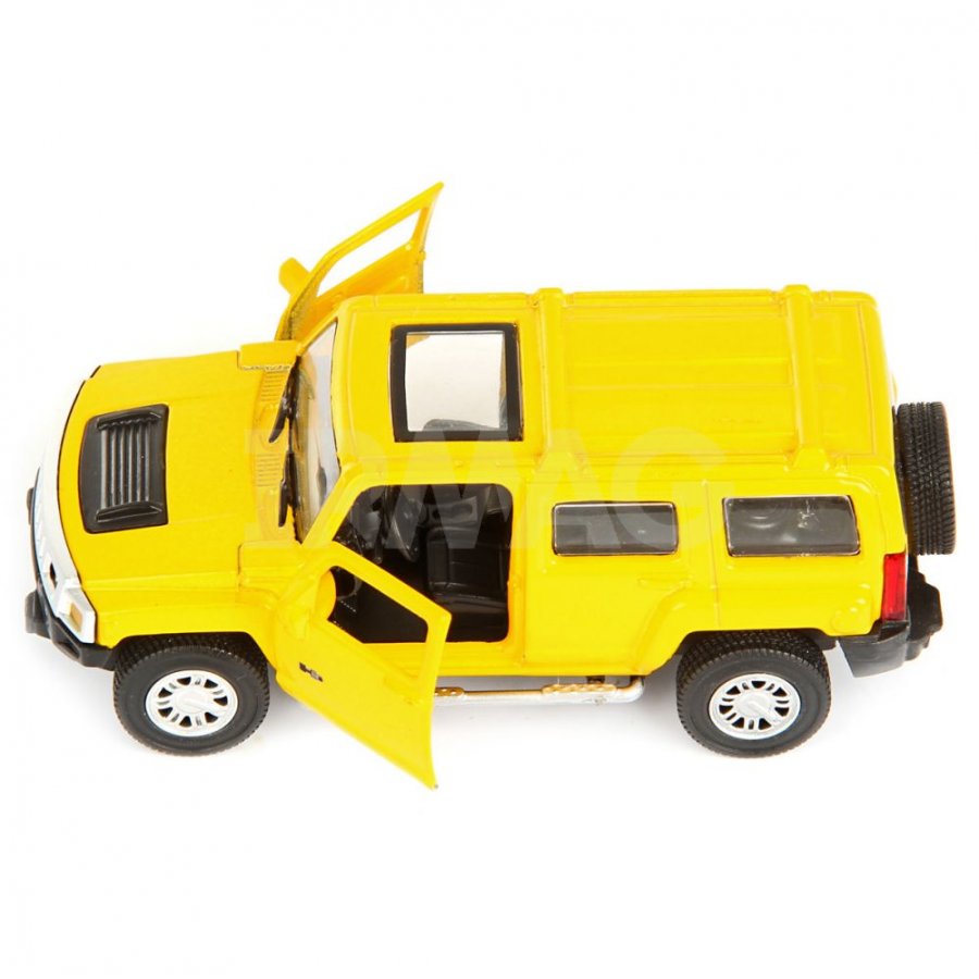 Машина Hoffmann Hummer H3 Желтый 1:43 - IRMAG.RU