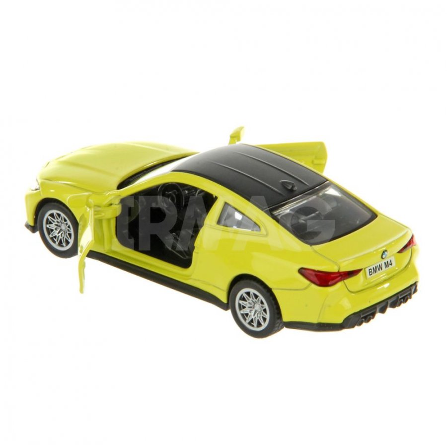 Машина Hoffmann BMW M4 (G82) Желтый 1:42 - IRMAG.RU