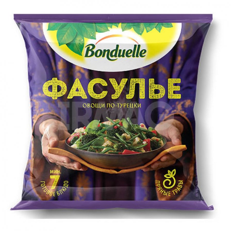 Овощная смесь Bonduelle для жарки Фасулье по-турецки замороженная (400 г) -  IRMAG.RU