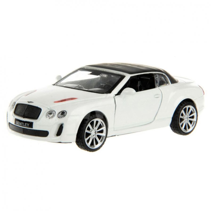 Машина Hoffmann Bentley Continental Supersports Convertible ISR Белый 1:43  - IRMAG.RU