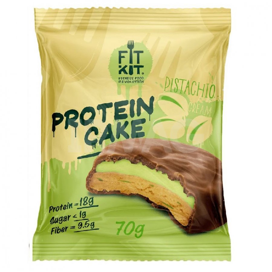 Fit Kit Protein Cake (Фисташковый крем, 70 г)