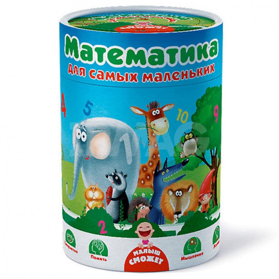 Игра Математика, Vladi Toys, для самых маленьких, в тубусе