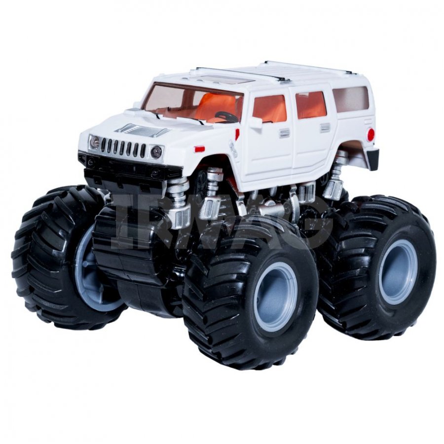 Игрушка Bondibon Парк техники Инерционный джип 4WD светящийся Белый 3+