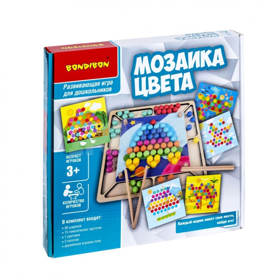 Настольная игра BONDIBON Мозаика цвета