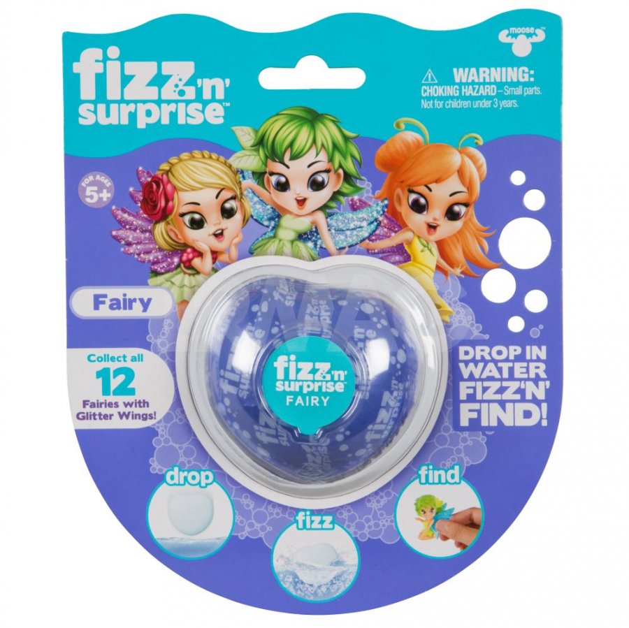 Сердечко шипучее Fizz N Surprise Волшебные Феи 5+