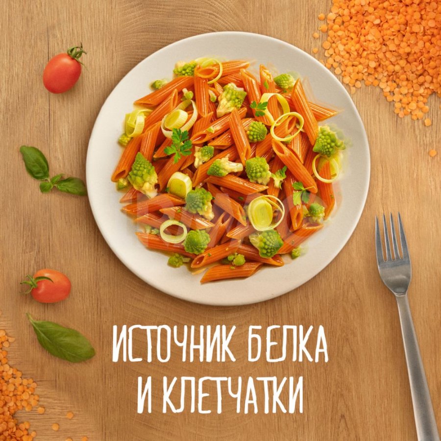 Макаронные изделия Barilla Red Lentils Penne из красной чечевицы (400 г) -  IRMAG.RU