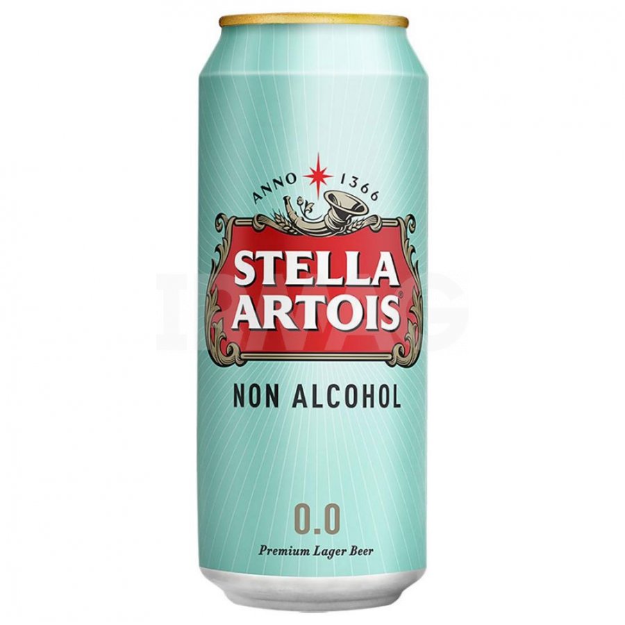 Пиво Stella Artois безалкогольное светлое (450 мл) - IRMAG.RU