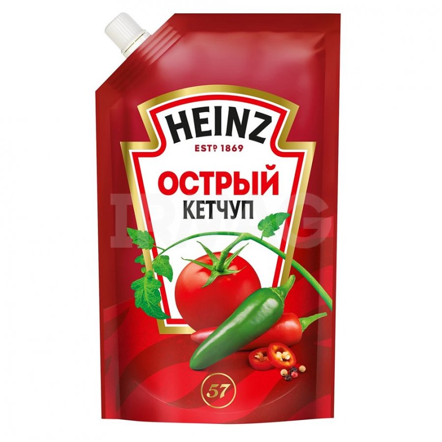 Heinz Кетчуп Острый, 320 г