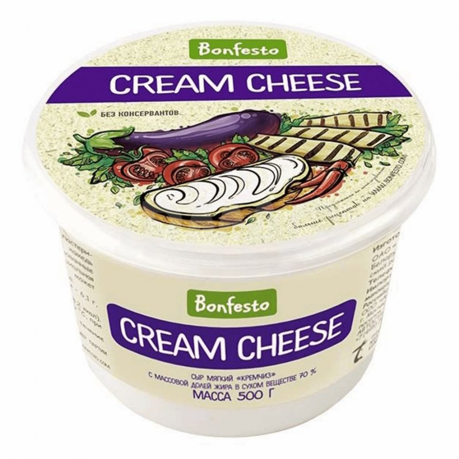 Сыр Bonfesto Cream Cheese 70% 500 г