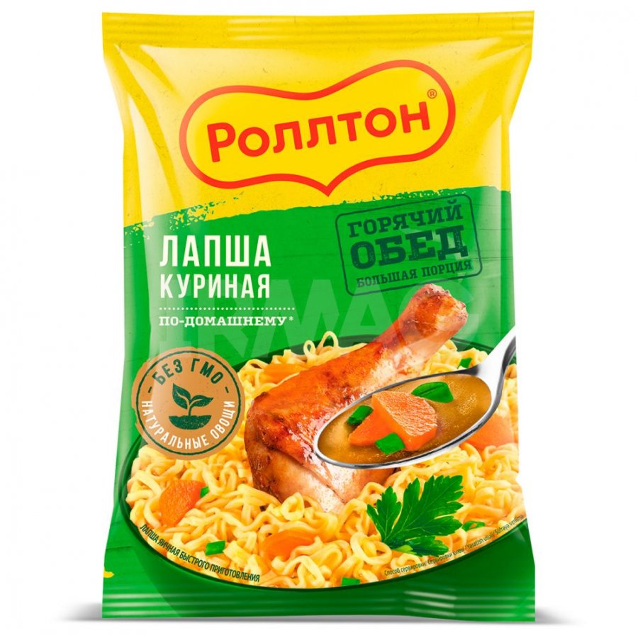 Лапша Роллтон по-домашнему куриная 85 г