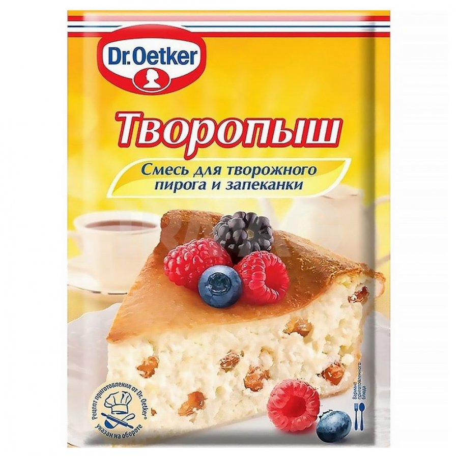 Смесь для творожного пирога и запеканки Dr.Oetker Творопыш (60 г) - IRMAG.RU