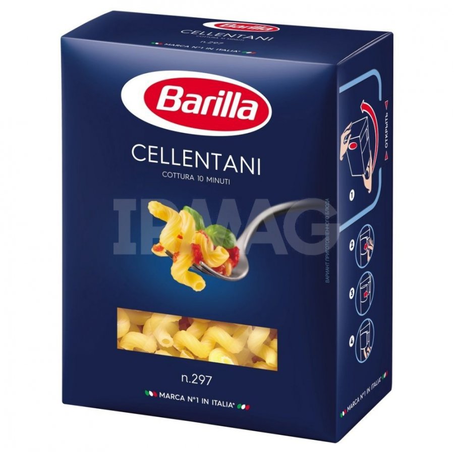 Макаронные изделия Barilla Cellentani паста челлентани (450 г) - IRMAG.RU