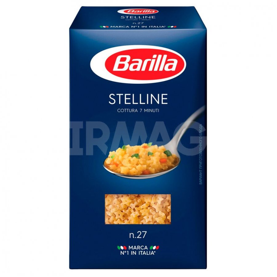 Макаронные изделия Barilla Stelline n.27 (450 г) - IRMAG.RU