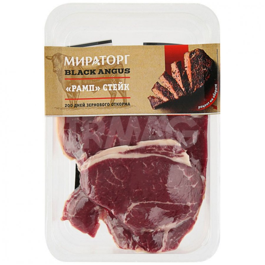 Стейк говяжий Мираторг Black Angus Рамп (480 г)