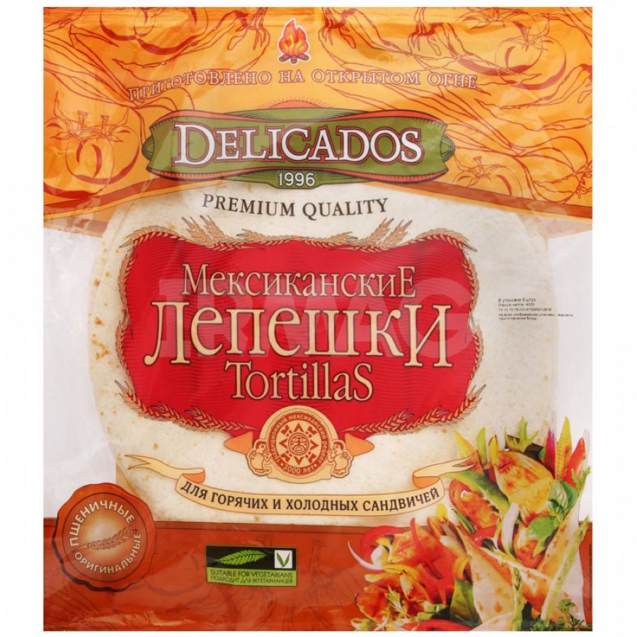 Delicados лепешки мультизлаковые, 400 г